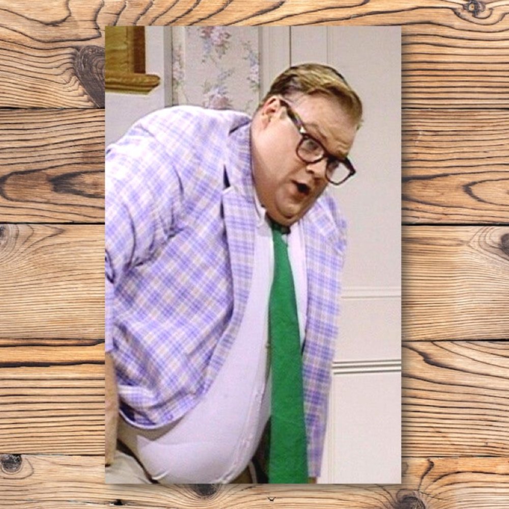 SNL Saturday Night Live Matt Foley Chris Farley Refrigerator Locker Magnet